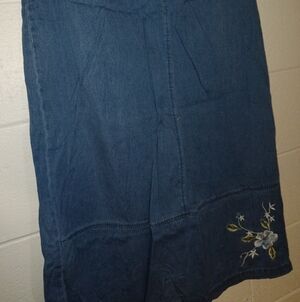 Denim Maxi Skirt